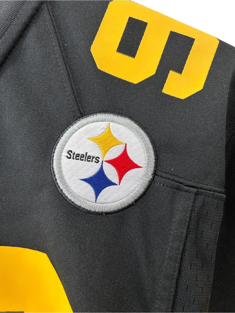Pittsburgh Steelers TJ Watt Youth Jersey L black gold Nike football fan #90